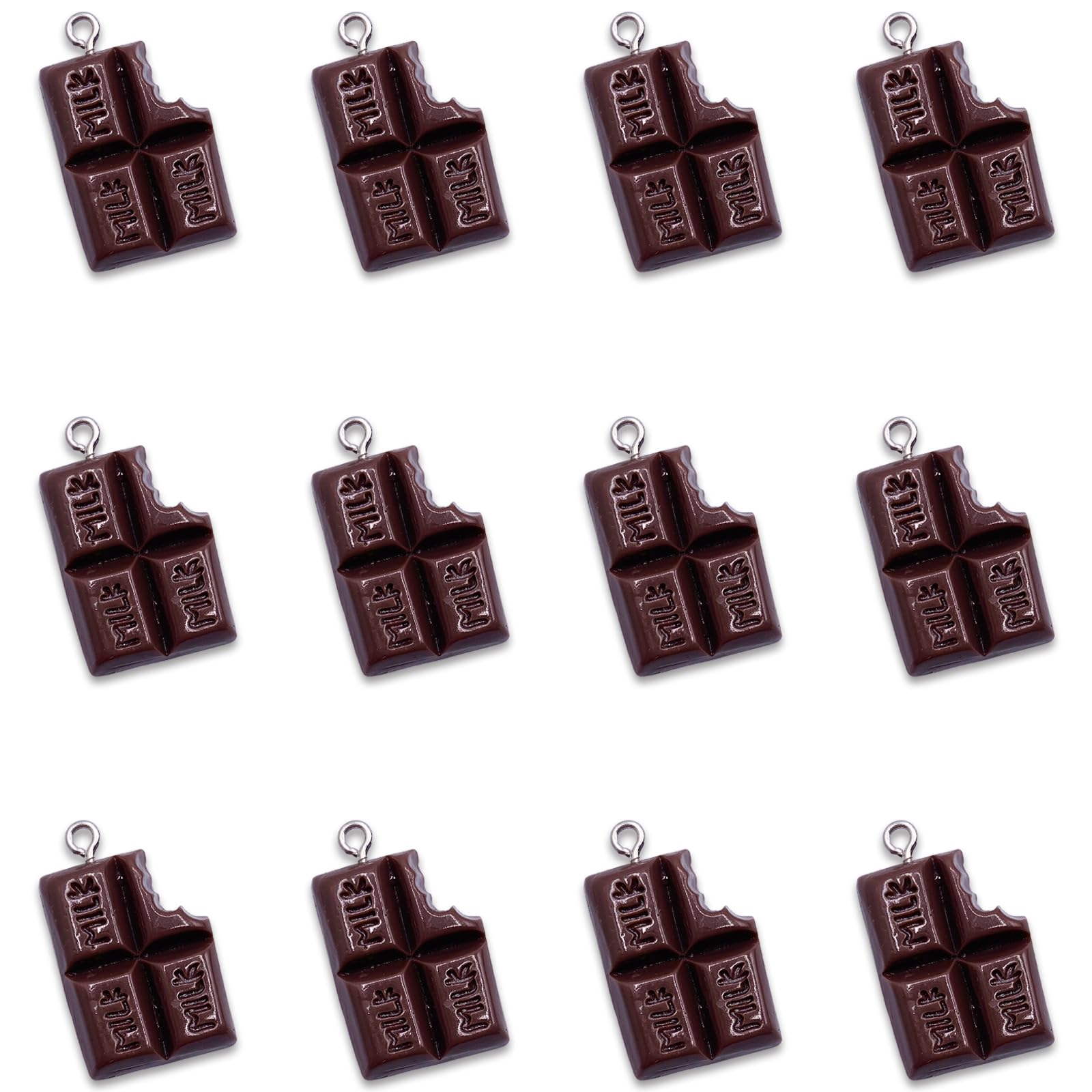 Amazon.co.jp: ファイニエ チャーム チョコ お菓子 28mm 12個